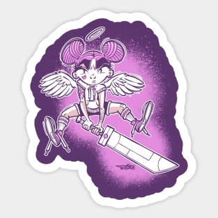 Berserker Angel Sticker